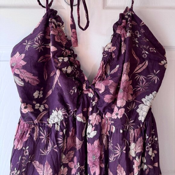 NWT Torrid Festi Halter Maxi Dress Size 1 - Picture 2 of 7